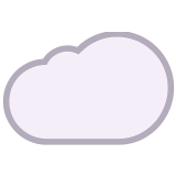 ☁️ Cloud, Emoji by Microsoft