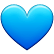 💙 Blaues Herz Emoji von Samsung