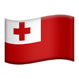 🇹🇴 Flagge: Tonga Emoji von Apple