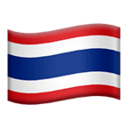 🇹🇭 Drapeau : Thaïlande Emoji par Microsoft