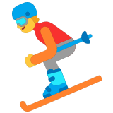 ⛷️ Skifahrer(in) Emoji von Microsoft