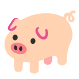 🐖 Schwein Emoji von Google
