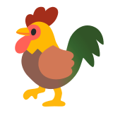 🐓 Rooster, Emoji by Google