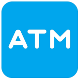 🏧 Symbol „geldautomat“ Emoji von Microsoft