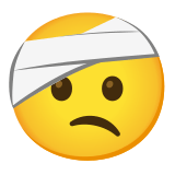 🤕 Gesicht Mit Kopfverband Emoji von Google