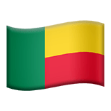 🇧🇯 Флаг: Бенин, смайлик от Apple
