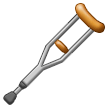 🩼 Crutch, Emoji by Samsung