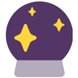 🔮 Crystal Ball, Emoji by Microsoft