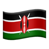 🇰🇪 Drapeau : Kenya Emoji par Apple