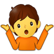 🤷 Personne Qui Hausse Les Épaules Emoji par Samsung