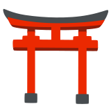 ⛩️ Shinto-Schrein Emoji von Google
