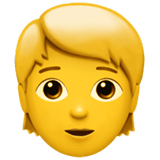 🧑 Erwachsener Emoji von Apple