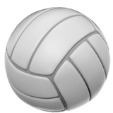 🏐 Волейбол, смайлик от Apple