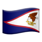 🇦🇸 Флаг: Американское Самоа, смайлик от Microsoft