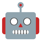 🤖 Робот, смайлик от Google