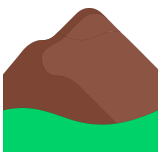 ⛰️ Berg Emoji von Microsoft