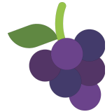 🍇 Виноград, смайлик от Microsoft