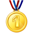 🥇 1st Place Medal, Emoji by Samsung