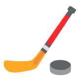 🏒 Eishockey Emoji von Google