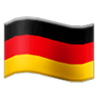 🇩🇪 Флаг: Германия, смайлик от Samsung