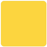 🟨 Gelbes Quadrat Emoji von Microsoft