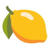 🍋 Лимон, смайлик от Google