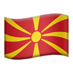🇲🇰 Flagge: Nordmazedonien Emoji von Microsoft