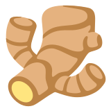 🫚 Ginger Root, Emoji by Google