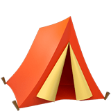 ⛺ Палатка, смайлик от Apple