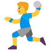 🤾‍♂️ Handballeur Emoji par Microsoft