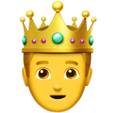 🤴 Prinz Emoji von Apple