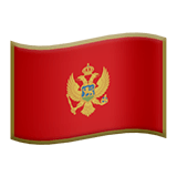 🇲🇪 Flagge: Montenegro Emoji von Apple