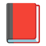 📕 Closed Book, Emoji by Google