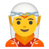🧝 Elf(e) Emoji von Google