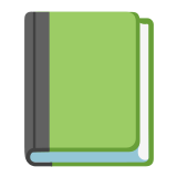 📗 Grünes Buch Emoji von Google