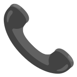 📞 Telefonhörer Emoji von Google