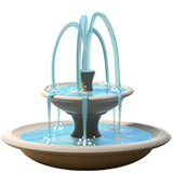 ⛲ Fountain, Emoji by Apple