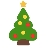🎄 Weihnachtsbaum Emoji von Microsoft