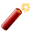 🧨 Firecracker, Emoji by Samsung