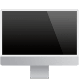 🖥️ Desktopcomputer Emoji von Apple