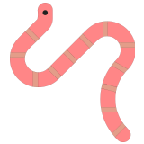 🪱 Worm, Emoji by Microsoft