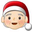 🧑🏻‍🎄 Weihnachtsperson: Helle Hautfarbe Emoji von Samsung