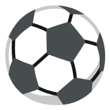 ⚽ Fußball Emoji von Google