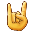🤘 Cornes Avec Les Doigts Emoji par Samsung