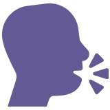 🗣️ Sprechender Kopf Emoji von Microsoft