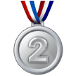 🥈 Серебряная Медаль, смайлик от Samsung