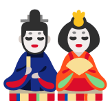 🎎 Японские Куклы, смайлик от Google