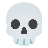 💀 Skull, Emoji by Google
