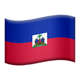 🇭🇹 Flagge: Haiti Emoji von Apple