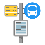 🚏 Bushaltestelle Emoji von Google